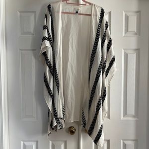 Striped kimono one size fits most